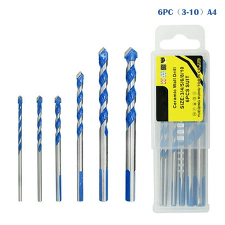 

Multifunctional Ceramic Tile Drill Bit Ceramic Glass Punching Machine with Non-slip Triangular Handle New