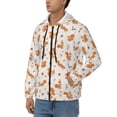 thumbnail image 3 of Naloa Cute Squirrel Fall Men’s Hoodies, Zip up Hoodie, Sweatshirts,Hoodies for Men Sizes S-3XL-Small, 3 of 5