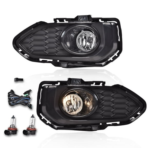 PIT66 Fog Lights, Fit For 2018 2019 2020 Honda Fit Fog Lights Lamps with Assembly Left&Right Side