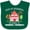 Green, variant on Inktastic Book My Reservation I'm Going to Grandma and Grandpa's Boys or Girls Baby Bib