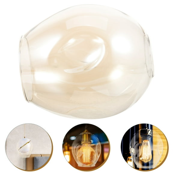 GOOHOCHY Glass Lampshade Wall Sconce Lamp Cover Chandelier Light Fixture Lampshade Replacement