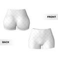 thumbnail image 5 of Lsque Travel Around The World Airplane Pattern High Waisted Biker Shorts for Women-Tummy Control Fitness Athletic Workout Running Yoga Gym Shorts,Moisture-Wicking-X-Large, 5 of 9
