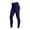 Blue, variant on Womens Yoga Pants Fashion High Waist Large Size Black Thong Sports Base Layer Yoga Pants