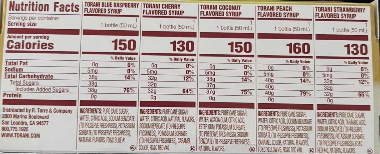 Dirty Soda Sampler 50 ml 5-pack Variety Pack