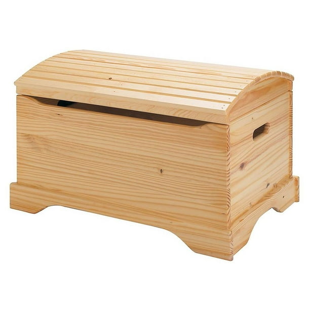 Captain S Chest Unfinished Com Captain S Chest Unfinished Com, Unfinished Pine Storage Chest