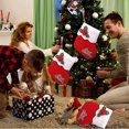 thumbnail image 5 of Paquete de 6 4 mini calcetín de Navidad, lindos calcetínes de Navidad rojos para regalo de Navidad kaili Sencillez, 5 of 5