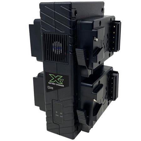 UPC: 0184323005734 | Core SWX GP-X4S V-Mount Quad Charger for Micro Style Battery Pack