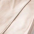 thumbnail image 4 of ClodeEU Women's High Waisted Satin A Line Skirt with Pleated, Elegant Solid Color Midi Skirt Beige,Womens Plus S, 4 of 8