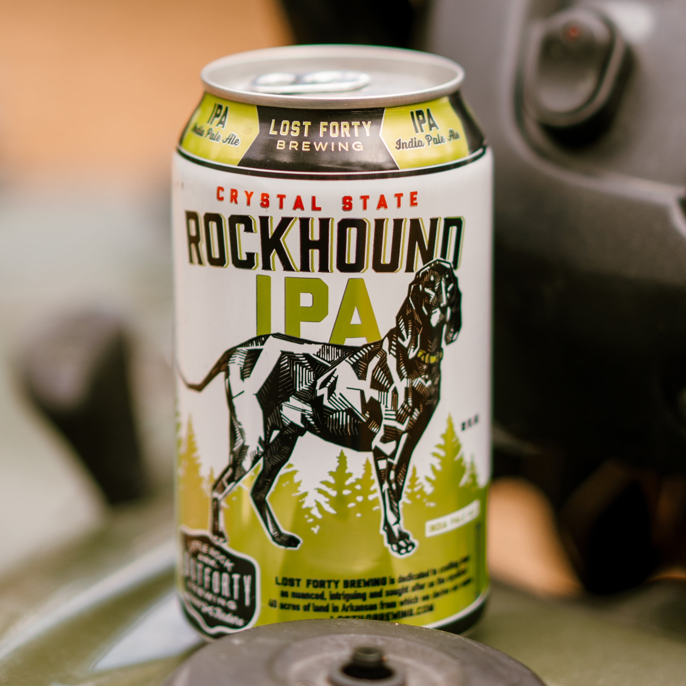 Lost Forty Brewing Rockhound Craft India Pale Ale, 12 fl oz 12 Pack Cans, 6.3% ABV