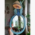 thumbnail image 1 of Style Wooden Handheld Decorative Makeup with Elegant Wall Mount Design for Classic Vanity, 1 of 5