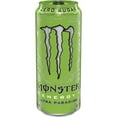 thumbnail image 4 of Monster Energy Ultra Variety Pack, Sunrise, Violet, Paradise, 16 Fl Oz (24 Pack), 4 of 5