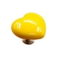 thumbnail image 5 of Botón de presión para inodoro BLESIY en forma de corazón amarillo, 5 of 8