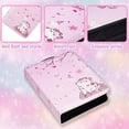 thumbnail image 5 of Card Binder for Girls Gifts, 4 Pocket Collectible Trading Cards Holder with 55 Sleeves, Holds 440 Cards, 5 of 7