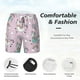 thumbnail image 3 of Fotbe Llama Unicorn and Rainbow Traje de Baño para Hombre – Shorts de Natación de Secado Rápido con Forro y Bolsillos-Small, 3 of 6