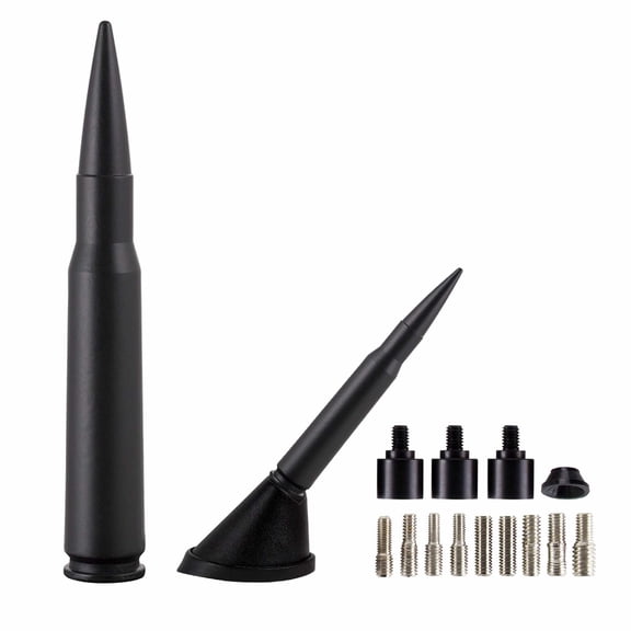 Metra WM-50FB 5.5 Inch 50 Caliber Replica Car Antenna Mast Matte Black