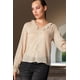 thumbnail image 4 of BLUSA LIBIER beige Chica, 4 of 5