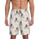 thumbnail image 1 of Balery Hippos Driving A Car Pantalones cortos de pijama de punto de algodón para hombre con cinturilla y bolsillos-XX-Large, 1 of 6