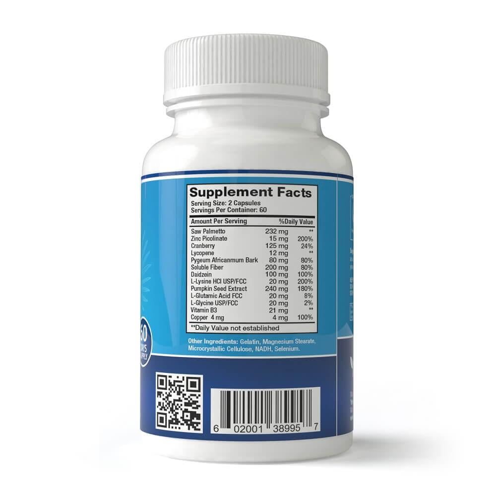 Prostate Complex, Saw Palmetto Blend 1000mg (120 Capsules)