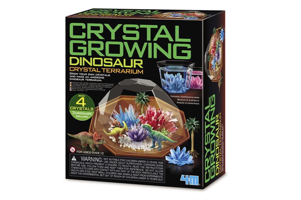4M Dino Crystal Terrarium