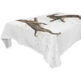 thumbnail image 1 of EREHome Two Rabbits Tablecloth 52x70 inches, 1 of 4
