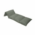 thumbnail image 4 of Modern Floor Pillow Lounger Cover, Geometrical Sketchy Abstract Image with Colorful Circles on Jade Green Backdrop, Nap Mat Printed Fabric Case for 5 Pillows, 88" x 36", Multicolor, by Ambesonne, 4 of 5