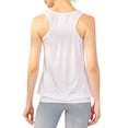 thumbnail image 5 of Weardear 3 Pack Racerback Tank Tops for Women Moisture Wicking Athletic Shirts with Banded Bottom Loose Tummy Flattering Running Tops, 5 of 6