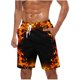 thumbnail image 1 of Pantalones Cortos Casuales para Hombre Imprimir con Bolsillos Pantalones de Playa de Cintura Elástica, Pantalones Cortos de Cintura Elástica para Hombre, 1 of 1