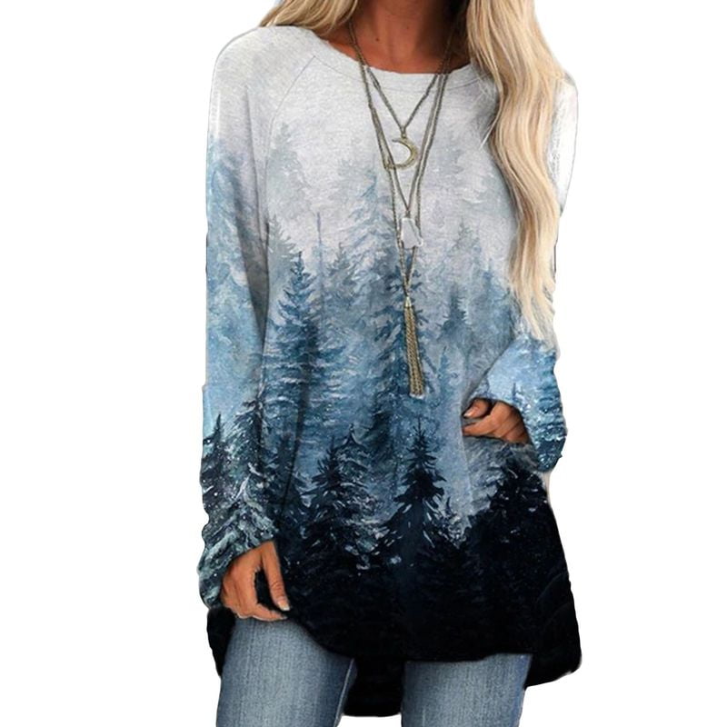 SHIYAO Long Sleeve Tunic Tops for 