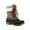 Brown-New, variant on Pennysue Women's Waterproof Snow Booties A1-Brown Warm Mid-Tube Winter Boots Size 10