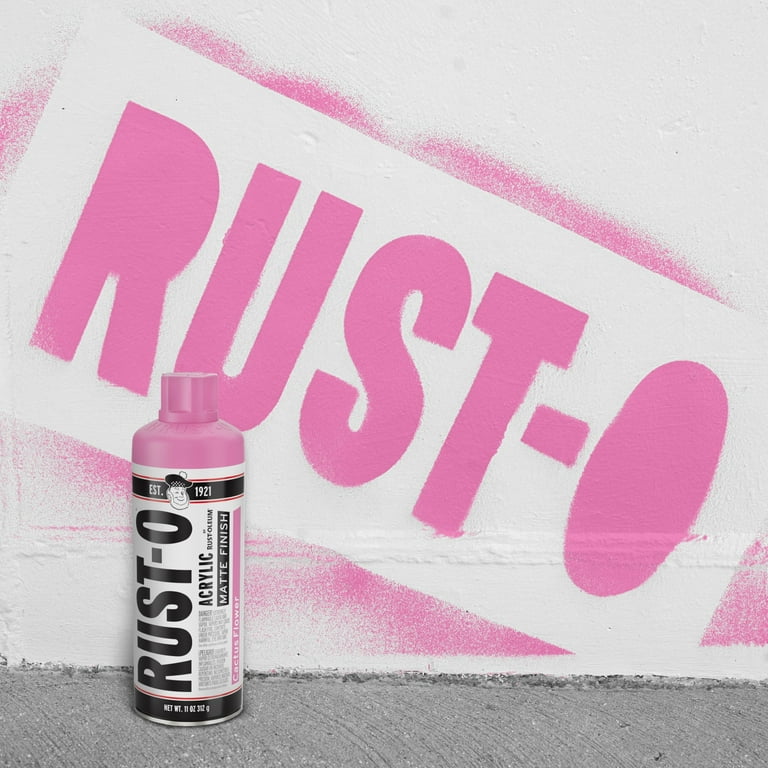 Cactus Flower, Rust-Oleum Rust-O Acrylic Matte Spray Paint-392215