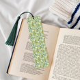 thumbnail image 4 of Kdxio Lemon Print Metal Tassel Bookmarks,Perfect Gift for Art Lovers and Bookworms Metal Bookmarks for Women, 4 of 8