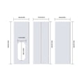 thumbnail image 3 of Injueey Aire acondicionado portátil, sellado de ventana de parabrisas, placa de viento de CA ajustable, conector de tubo de manguera, actualización de Electrodomésticos Injueey HA073294-00B, 3 of 6