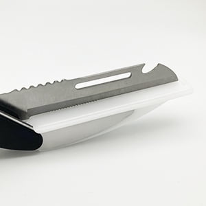 Clever Food Cutter Tijeras de cocina Easy Smart Chopper con tabla de cortar incorporada para cortar verduras Slicer Fruit Cuchillo de acero inoxidable Xemadio JQWJ116-1