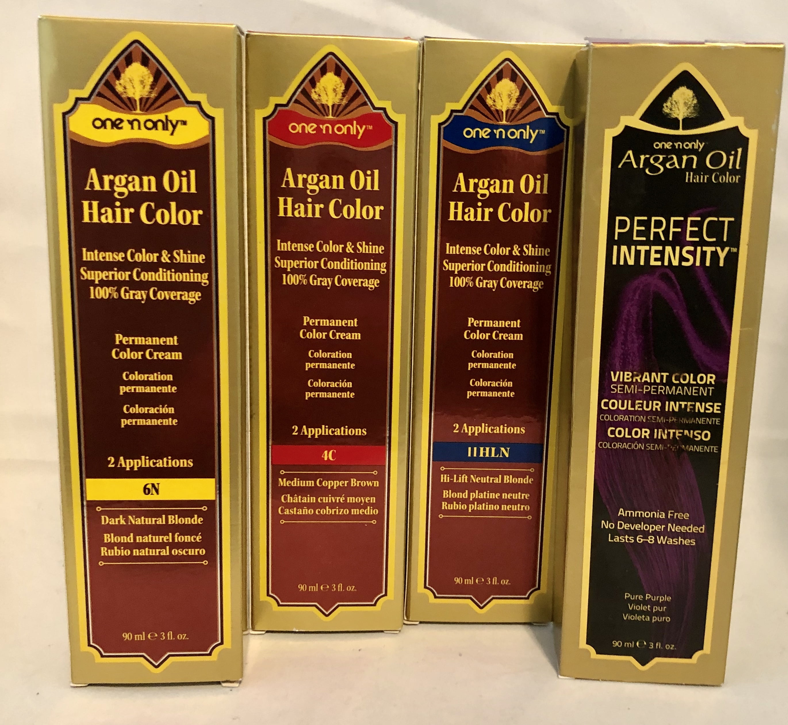 One’n Only Argan Oil Hair Color Intense Color & Shine Permanent Color Cream 3 fl.oz , 10A