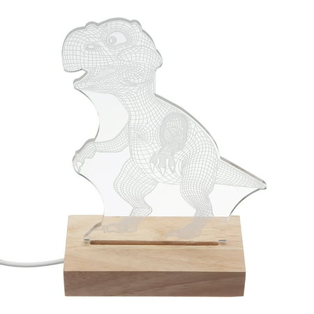 Red Blue Green Warm White Fashion Creative Color Changing Usb 3d Dinosaur Led Night Light Desk Table Lamp Bedside Lamp Kids Gift Home Decoration Walmart Canada