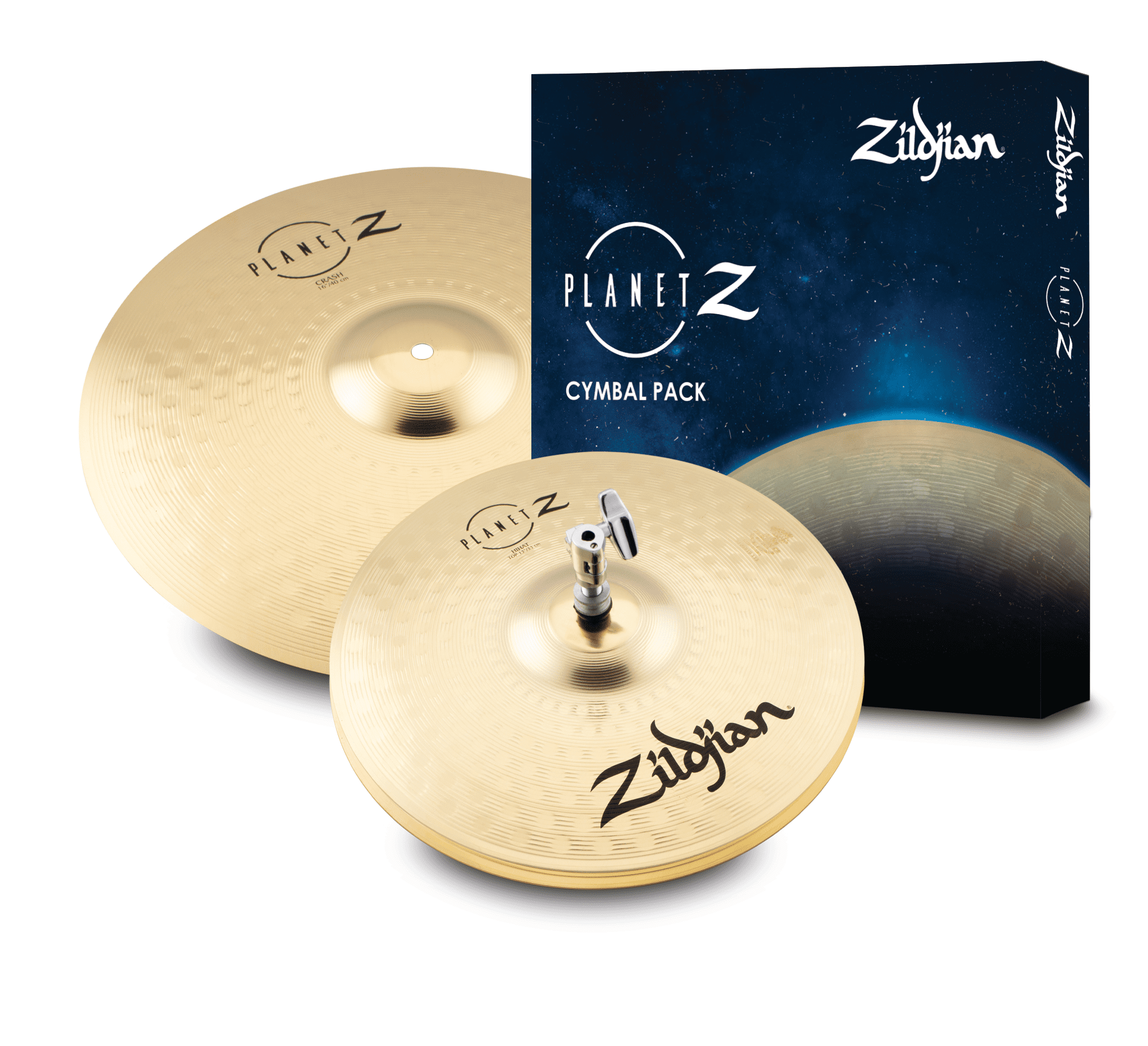 Zildjian Z Launch Cymbal Pack 13" Hi Hats and 16" Crash