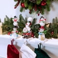 thumbnail image 2 of Northlight Set of 3 Snowmen Christmas Stocking Holders 9", 2 of 5
