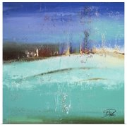 Great BIG Canvas | Rolled Patricia Pinto Poster Print entitled Aquamarina I