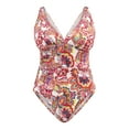 thumbnail image 5 of Time and Tru Women's and Women's Plus Plunge One Piece Swimsuit, Sizes XS-3X, 5 of 5