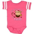 thumbnail image 3 of Inktastic Little Monkey Girl 2nd Birthday Girls Baby Bodysuit, 3 of 5