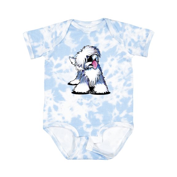 Inktastic Old English Sheepdog Boys or Girls Baby Bodysuit