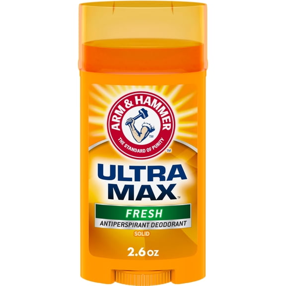 ARM & HAMMER ULTRA MAX Deodorant- Fresh-  Solid Wide Stick - 2.6oz
