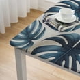 thumbnail image 5 of Awypu Tropical Leaf Palm Pattern Square Tablecloth Full Width Single-Sided Printing 100% Polyester Fibre 36*36, 5 of 8