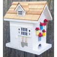 thumbnail image 4 of Casa para Pájaros Home Bazaar Artesanal Estilo Cobertizo Blanca, 4 of 9