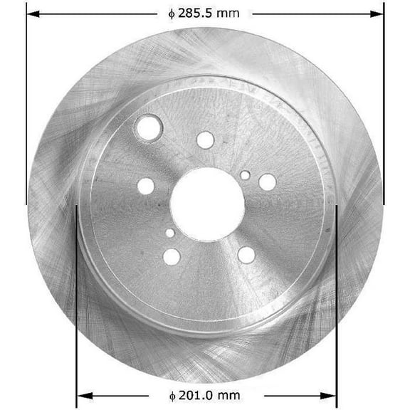 BENDIX PRT5811 Bendix Brake Rotor Fits select: 2010-2014 SUBARU OUTBACK, 2009-2013 SUBARU FORESTER