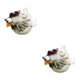 thumbnail image 2 of Guardoinrt 1/2/3/5 Outdoor Resin Craft For Backyard Patio Visual Delight With Unique Resin Chicken B 2PCS, 2 of 6