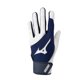 thumbnail image 1 of Mizuno Mvp Guante de bateo de béisbol juvenil Blanco-Azul marino Xx-Small, 1 of 1