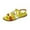 Gold, variant on Anuirheih Sandals for Women Summer Flats, Comfortable Ankle Strap Dress Flats Shoes Casual Slip on Open Toe Beach Sandal(White)