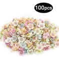 thumbnail image 3 of Konstgjord blomma 100 st Multicolor Artificiell Daisy Head Fake Flower Craft Konstgjorda blommor Deco för hembröllopsfest D-, 3 of 5
