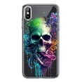 thumbnail image 1 of MUNDAZE Apple iPhone XS/X Shockproof Clear Hybrid Protective Phone Case Fantasy Octopus Tentacles Skull Cover, 1 of 5